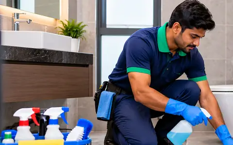 Floor Scrubbing and Polishing services in Bangalore by NDD Cleaning Services