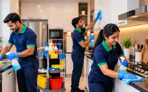 Kitchen Deep Cleaning services in Bangalore by NDD Cleaning Services